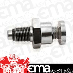 Aeroflow AF620-04S Blower Pressure Relief Valve Silver 7/16" Thread - Picture 1 of 3