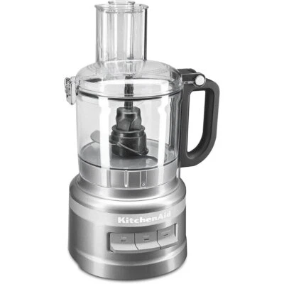 KitchenAid Base 7-Cup Food Processor | Contour Silver - Image 1 of 4