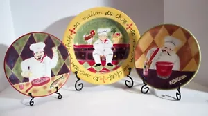 Piatti Chef Set di 3 (9" & 2x 6,5") Jennifer Brinley Certificati Internazionali CIB - Foto 1 di 8