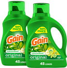 "Gain Laundry Detergent Liquid Soap with Aroma Boost, Original Scent, HE Compati