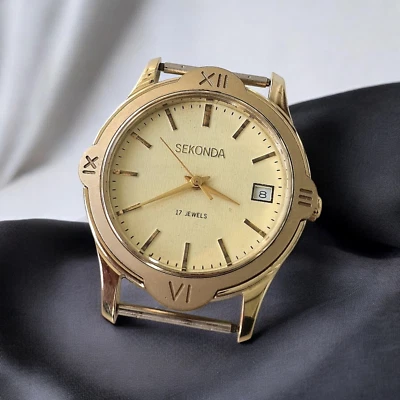 Raro reloj mecánico soviético URSS para hombres POLJOT SEKONDA Foto 1 de 4