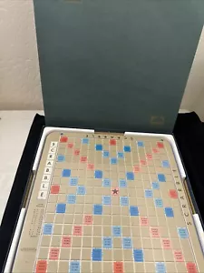 Scrabble Turntable Deluxe Edition 1977 Selchow & Righter Game Night VTG - Picture 1 of 6