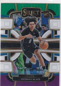 2023-24 Panini Select NBA No. 71 Anthony Black Rookie Green Purple Prizm - Bild 1 von 2
