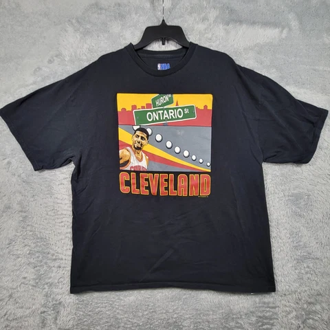 NBA Cleveland Cavaliers Shirt 2XL Black Kyrie Irving Basketball Huron Ontario Cover
