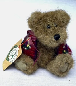 Boyds Bear Archive Collection Eden nicht mehr produziert 1364 Bearwear Strickjacke & Etikett 6 Zoll gebraucht, in einwandfreiem Zustand - Bild 1 von 10