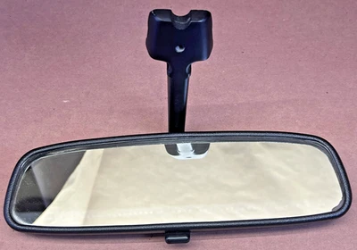 99 Honda Prelude Rearview Mirror Assembly BLACK Rear View 97-01 - Image 1 of 4