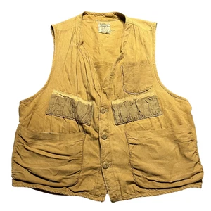 Vintage Hudson Bay Herter's Angeln Jagd Weste - Large Outdoor 60s Distressed - Bild 1 von 10