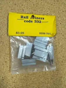 Rail Joiners Code 332 RBM-T01 Rara Avis Trains Model Railroading NEW - Picture 1 of 4