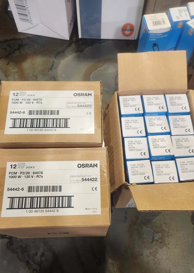 BOMBILLA DE REPUESTO PARA OSRAM SYLVANIA 54442 1000W 120V Foto 1 de 1