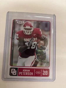 Adrian Peterson 2007 SAGE HIT #28 Oklahoma Sooners Minnesota Vikings RC Rookie - Picture 1 of 1