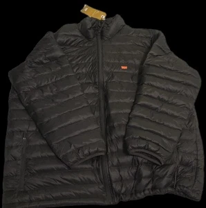 Levi's Puffer Jacket Men's 3xl quilted Full Zip Insulated Coat - Picture 1 of 2