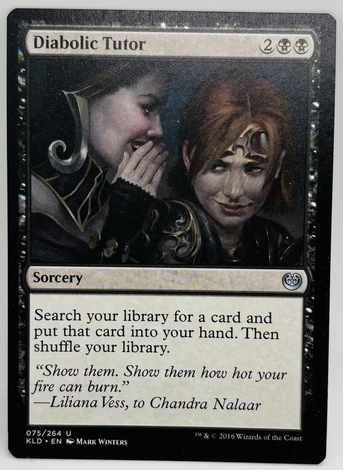 MTG Diabolic Tutor Kaladesh Regular - Image 1 of 1