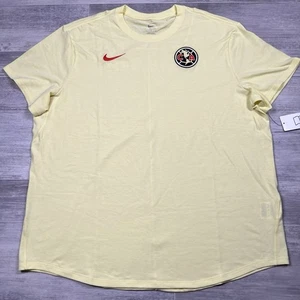 Nike One Dri-Fit Club America Copa Damen Large gelb T-Shirt HJ6284-706 neu ohne Etikett - Bild 1 von 10