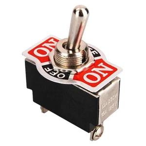 Interruptor 10A Interruptor basculante Interruptor ON-OFF-ON con bisel, 230V AC - 10A - Imagen 1 de 2