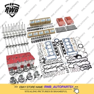 Engine Overhaul Rebuilding Pistons Gasket Bearings Kit For VW Audi A8 Q7 S5 4.2L - Picture 1 of 6