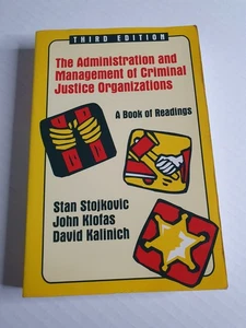 THE ADMINISTRATION AND MANAGEMENT OF CRIMINAL JUSTICE THIRD EDITION - Imagen 1 de 4