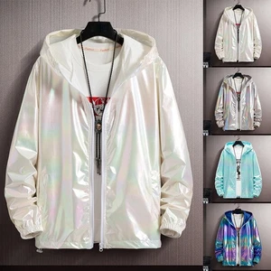 Stylish Jacket Spring Autumn Streetwear Sunscreen Women Casual Colorful - Picture 1 of 23