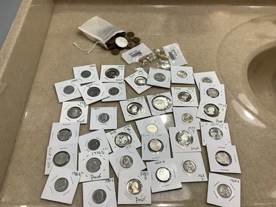 Lot Of*Retired Coin Dealer* Silver, Great Mix, Some Proof, Starter Collection - Image 1 of 4