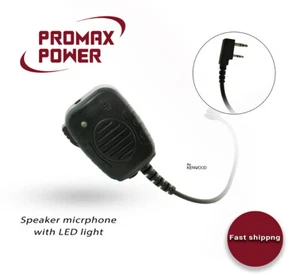 PTT Głośnik naramienny Mikrofon do radia Kenwood & Baofeng TK-3360 NX-320 H-777 UV-5R - Zdjęcie 1 z 11