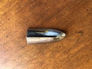 NOS MoPar chrome moulding tip Mfg. 2189191 - Foto 1 di 4
