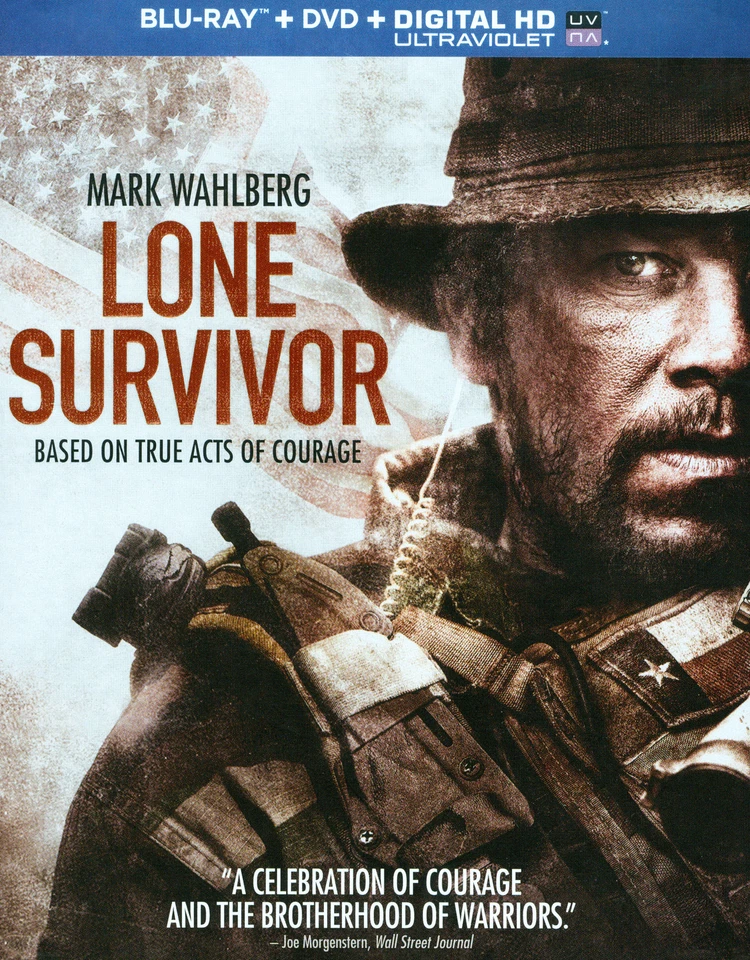 Lone Survivor Region One Blu-ray Mark Wahlberg SEALS vs Taliban in Afghanistan - Image 1 of 1