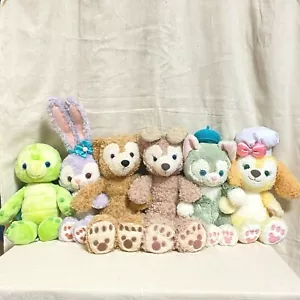 Tokyo Disney Sea Limited Duffy friends Everyone Plush Doll size S Set of 6 FedEx - Picture 1 of 8