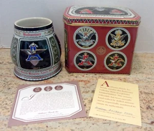 BUDWEISER HISTORISCHE A&ADLER SERIE 1. DER SERIE 1992 VON CERAMARTE - Bild 1 von 4