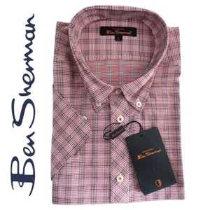 camisa manga corta Ben Sherman. Short sleeve Ben Sherman button-down shirt Mods - Imagen 1 de 4
