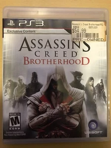 Assassin's Creed: Brotherhood (Sony PlayStation 3, 2010) Game Disc + Case - Picture 1 of 3