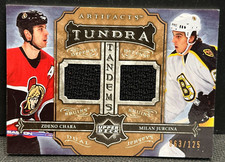 Z. Chara M. Jurcina 2006-07 UD Artifacts Tundra Tandems Dual Jersey #TT-ZM  /125