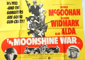 1970 THE MOONSHINE WAR VINTAGE ORIGINAL ISSUE UK FILM POSTER PATRICK MCGOOHAN - Bild 1 von 9