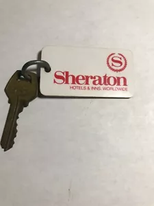 Llavero y llave de habitación de motel Sheraton Hotel Orlando Florida #268 - Imagen 1 de 2