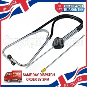 MECHANICS STETHOSCOPE VAN CAR VEHICLE ENGINE LISTEN NOISE DIAGNOSTIC TOOL PROBE - Picture 1 of 4