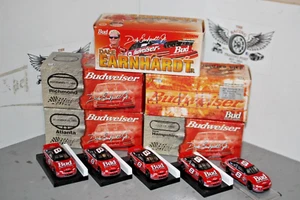 Dale Earnhardt Jr. Budweiser 1/64 Action NASCAR Diecast Lot of 5 - Picture 1 of 6