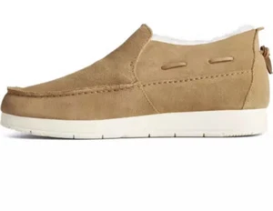 SPERRY MOCASÍN SIDER WR GAMUZA BRONCEADO/ZAPATOS (NUEVO CON CAJA) EE. UU. TALLA 11-M - Imagen 1 de 5
