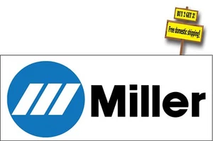 Soldador comercial de soldadura Miller ARC MIG TIG calcomanía pegatina 2,0" x 6,0" p155 - Imagen 1 de 1