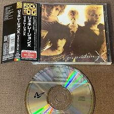 GENERATION X Billy Idol JAPAN CD 'ROCK THE 100' reissue TOCP-53082 w/OBI+BOOKLET