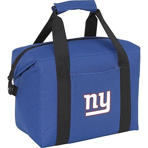 New York Giants Cooler - 12 pack Soft Sided Kooler - NFL Fan Gift Cover