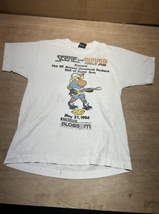 Vintage Ohio 100.7-WMMS Buzzard Hall Of Fame Jam Shirt Single-Stitch USA Sz Sm - Picture 1 of 10