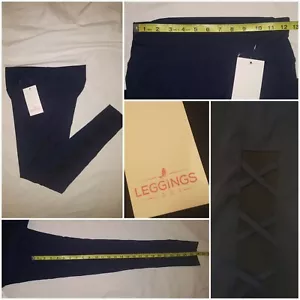 Neu mit Etikett superweiche lässige Leggings für jeden Tag Damen Small 26" Innennaht 95 % Polyester - Bild 1 von 9