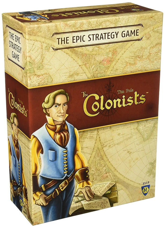 The Colonists Board Game Mayfair Games ABUGames