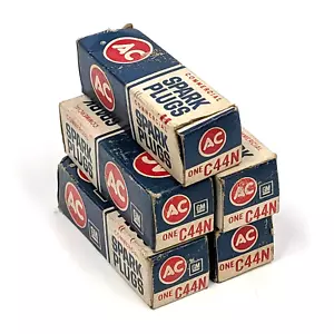 AC C44N Spark Plugs Pack of 5x - 5612791 Commercial Vintage Stock - Picture 1 of 5