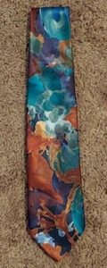 REGAL Abstract Multi-color Designer Necktie! - Picture 1 of 8