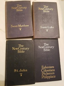 (Lot of 4) The New Century Bible: Saint Matthew, St. Mark St. John, Ecclesiastes - Picture 1 of 12