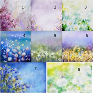 Our Dreamy Series, Newborn Floral Floor Vinyl Backdrop, Honey Dew Props - Picture 1 of 18