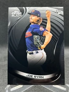 JOE RYAN 2022 Topps CHROME BLACK MINNESOTA TWINS RC #19 - Picture 1 of 1
