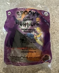 Burger King 2001 The Simpsons Spooky Light-ups #14 Krusty Clown Horror Host Neu in Verpackung - Bild 1 von 4