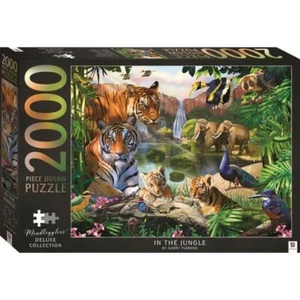 Mindbogglers In The Jungle - Jigsaw Tigers Puzzle (2000 Piece) - Brand New 🧩 - Picture 1 of 4