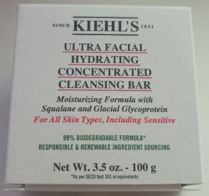 Kiehl's Ultra Facial Hydrating Concentrated Cleansing Bar, 100g, NEU - Bild 1 von 4