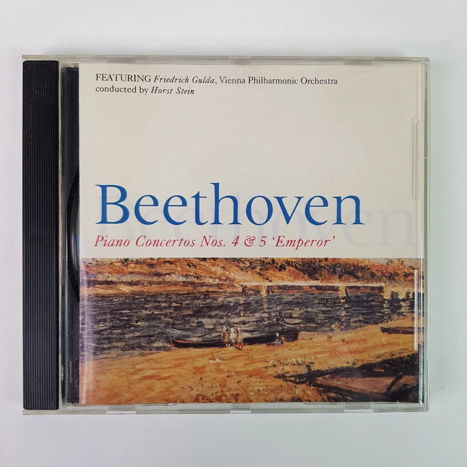 Conciertos para piano de Beethoven n.º 4 5 Emperor Friedrich Gulda Viena Orcherstra CD Foto 1 de 4